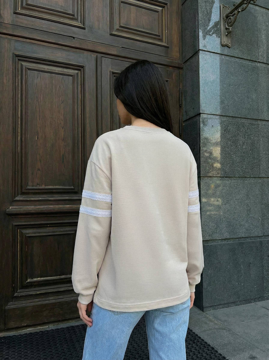 Longsleeve Staff hai light gray