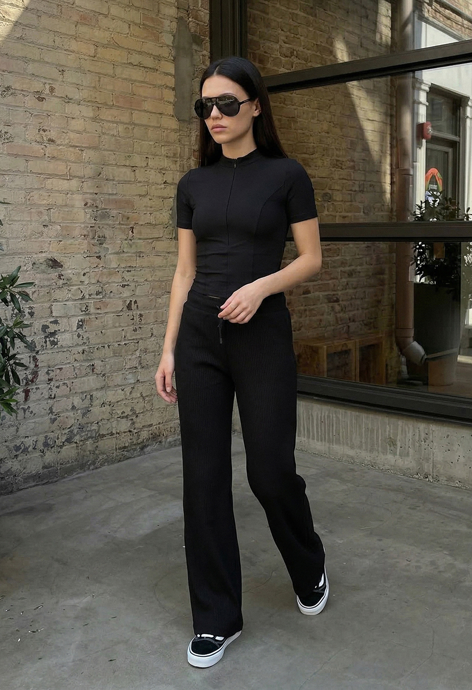 Spodnie dresowe Staff afi black