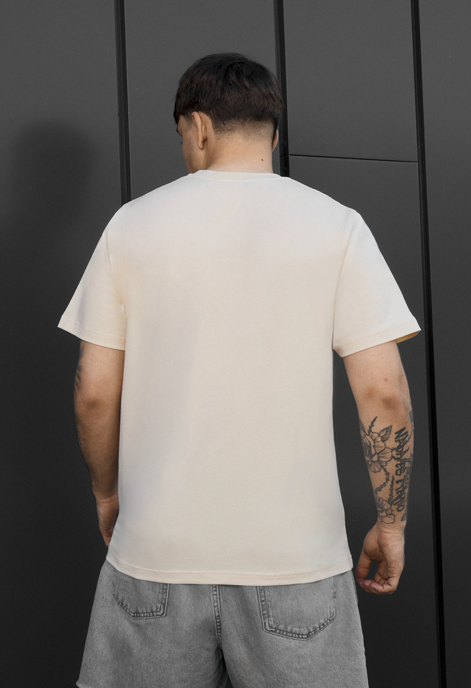 Koszulka Staff logo light beige