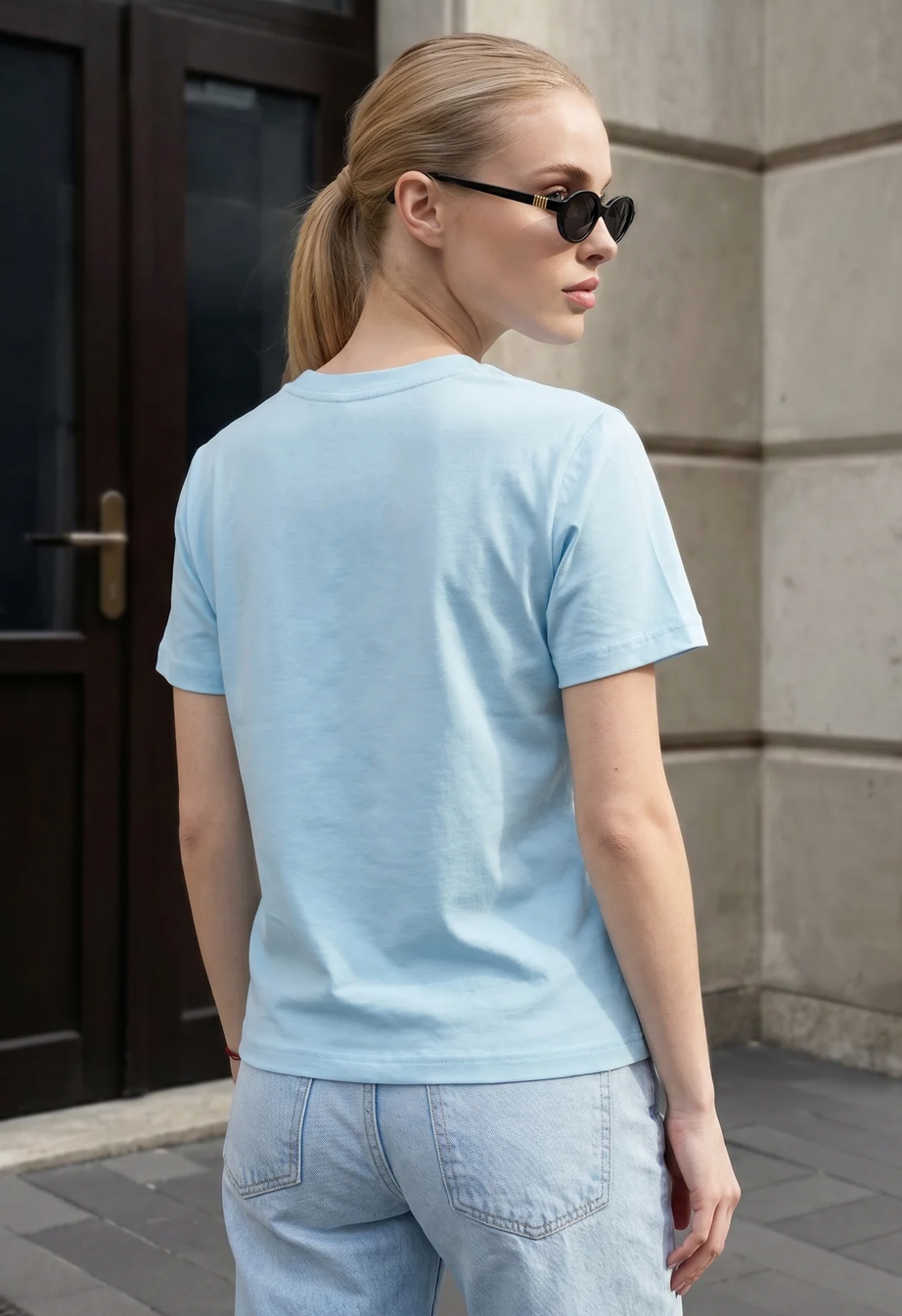 Koszulka Staff sum light blue