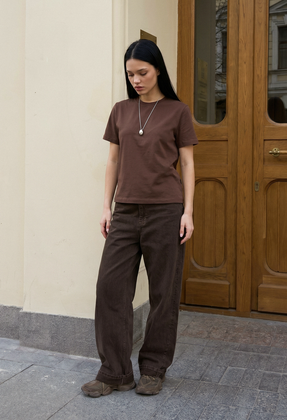 Koszulka Staff sum brown