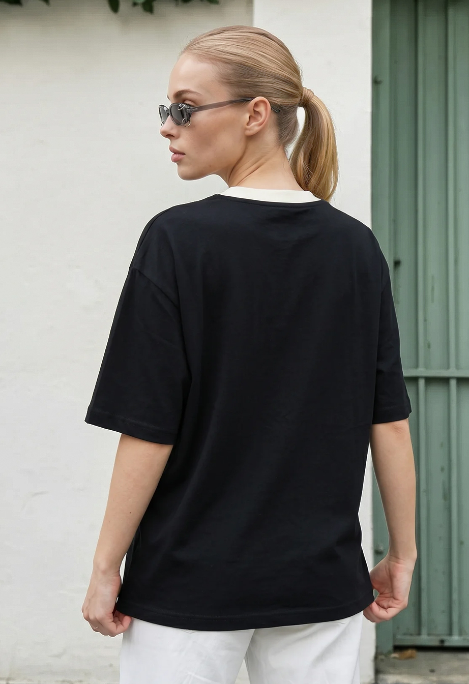 Koszulka Staff ad black original oversize