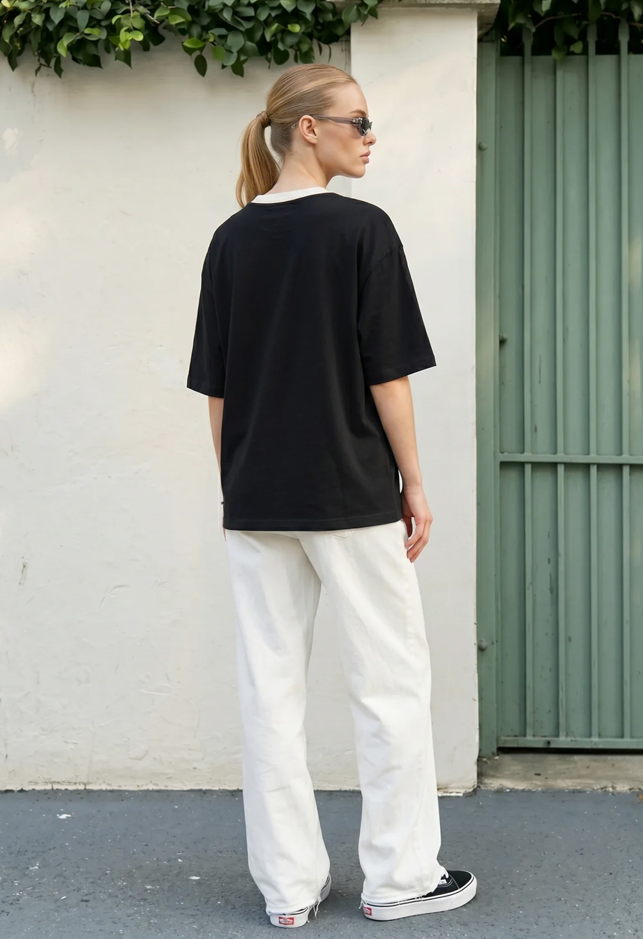 Koszulka Staff ad black original oversize