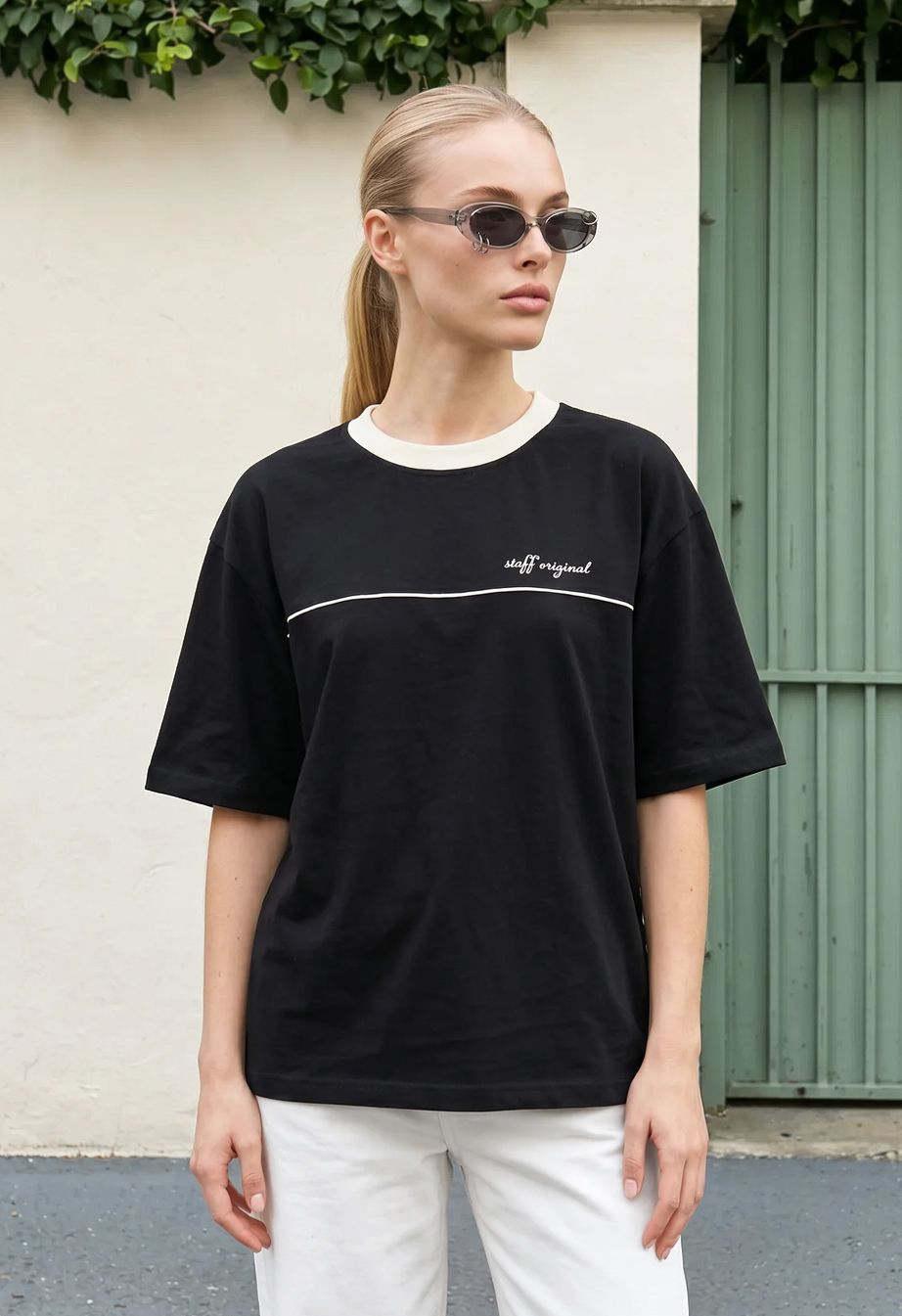 Koszulka Staff ad black original oversize
