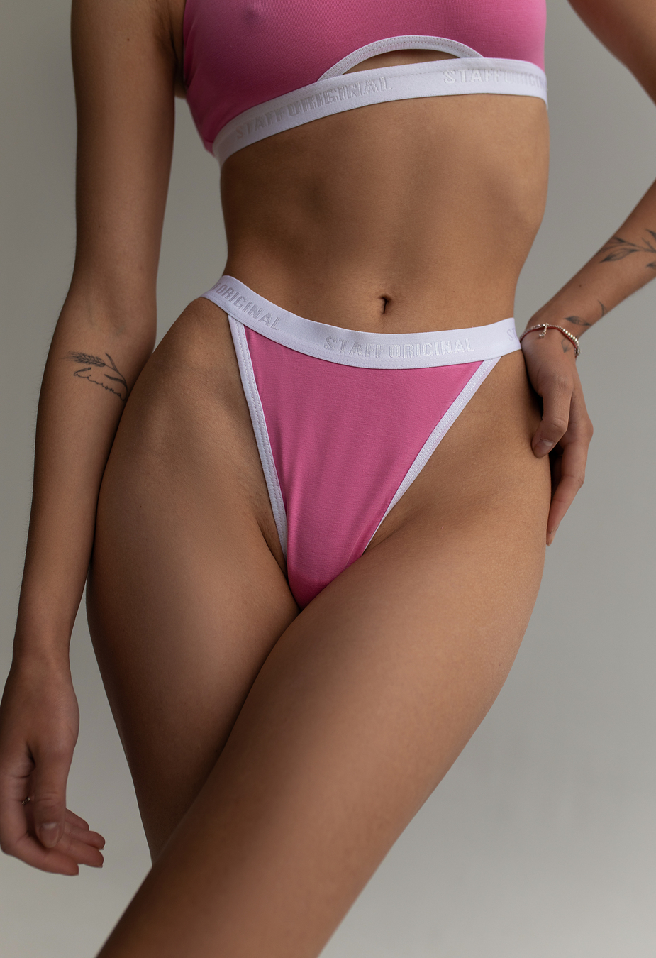 Majtki Staff bi pink