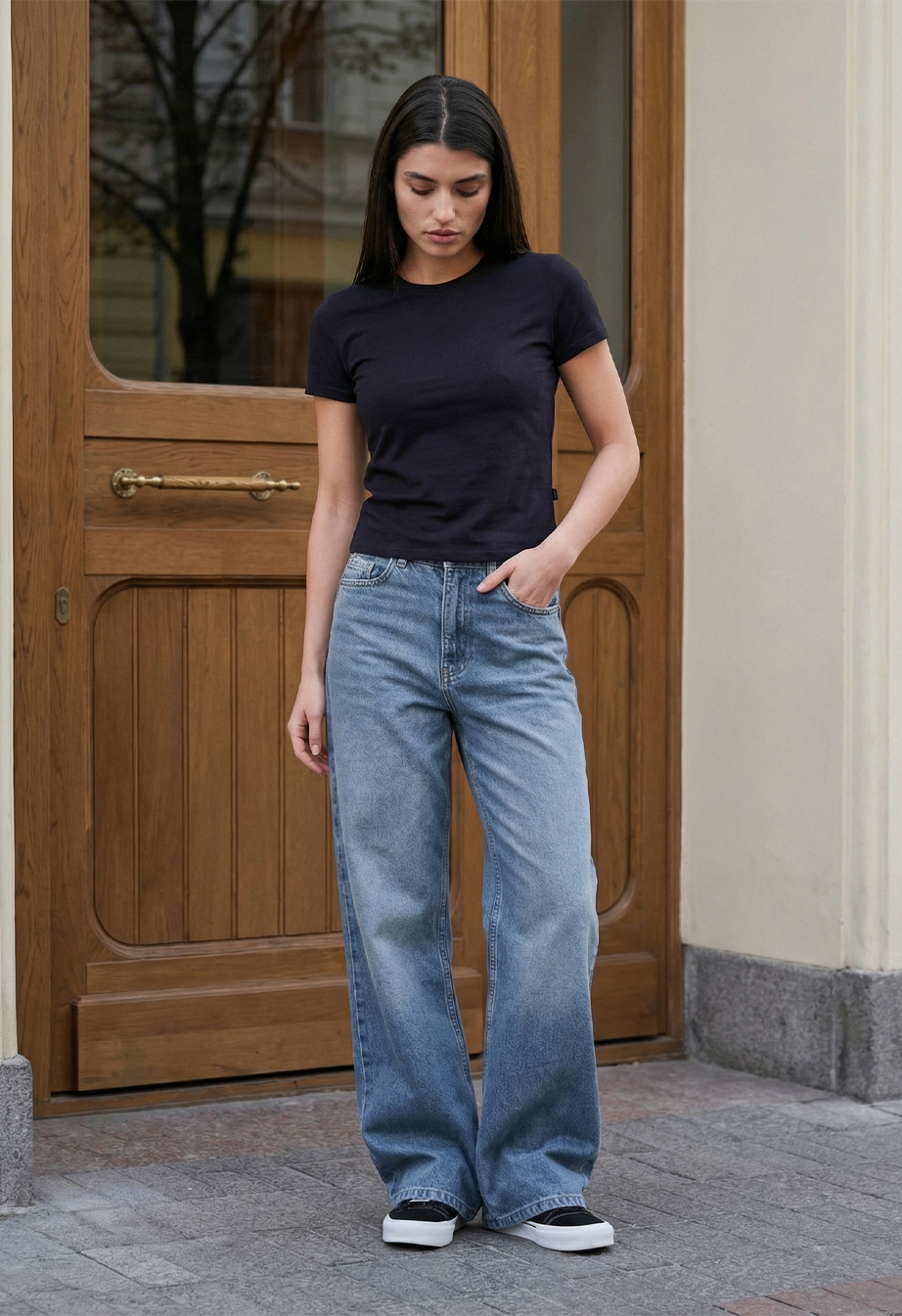 Koszulka Staff re navy