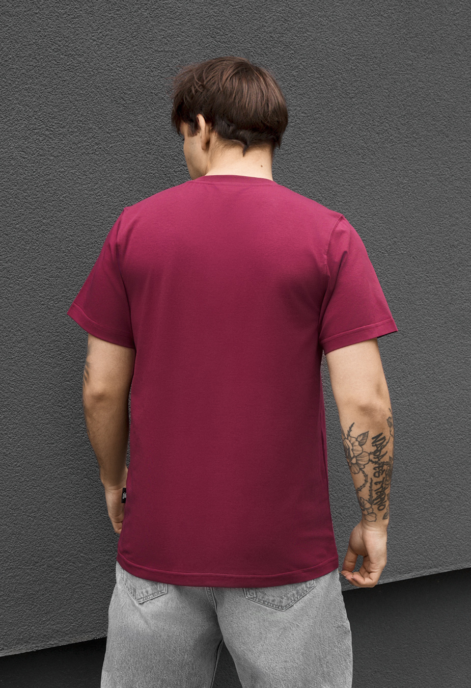 Koszulka Staff bordo basic