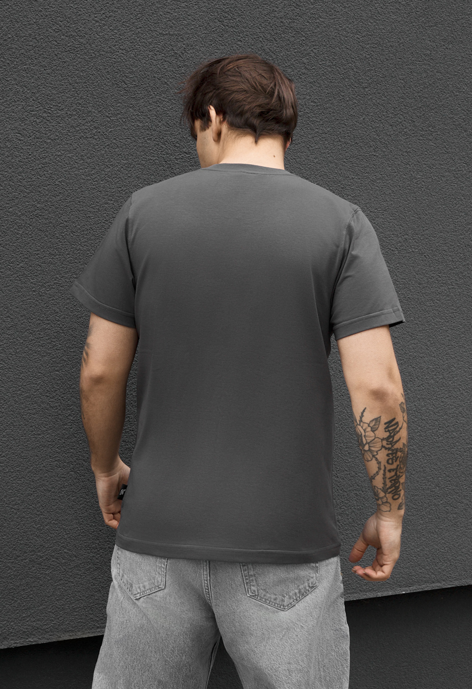 Koszulka Staff dark gray basic