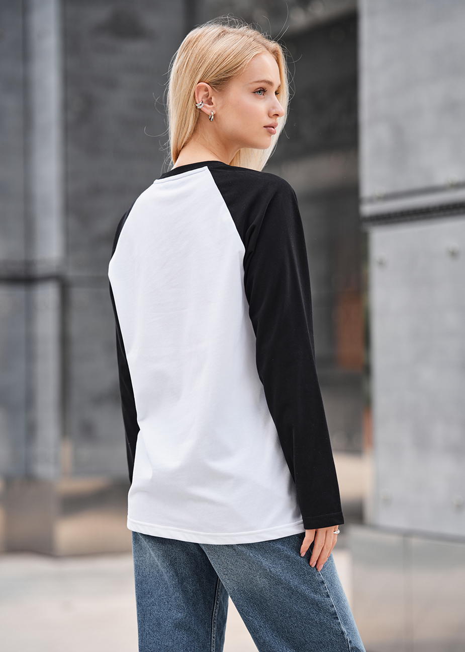 Longsleeve Staff ves white & black