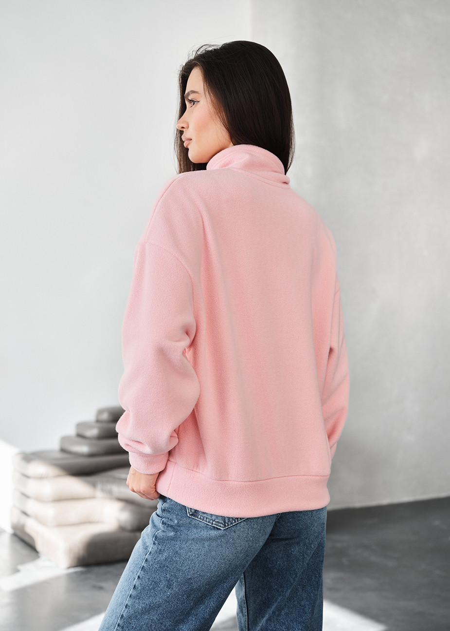 Olimpijka Staff di powder logo oversize fleece