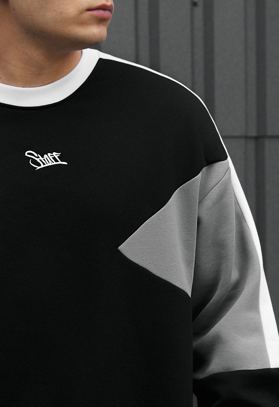 Bluza Staff ba logo oversize fleece