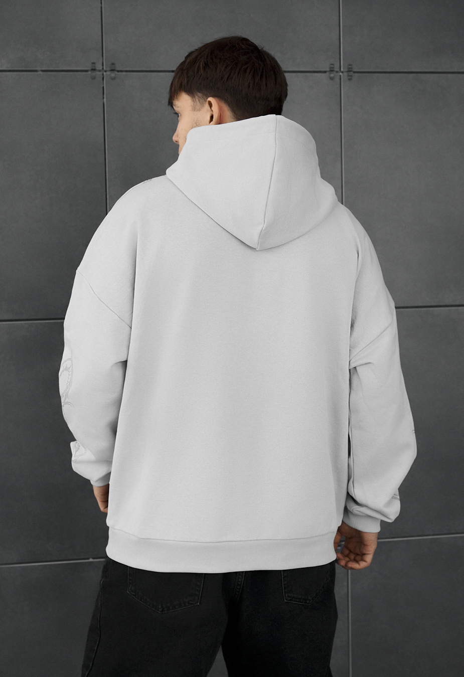 Bluza Staff logo & snake oversize