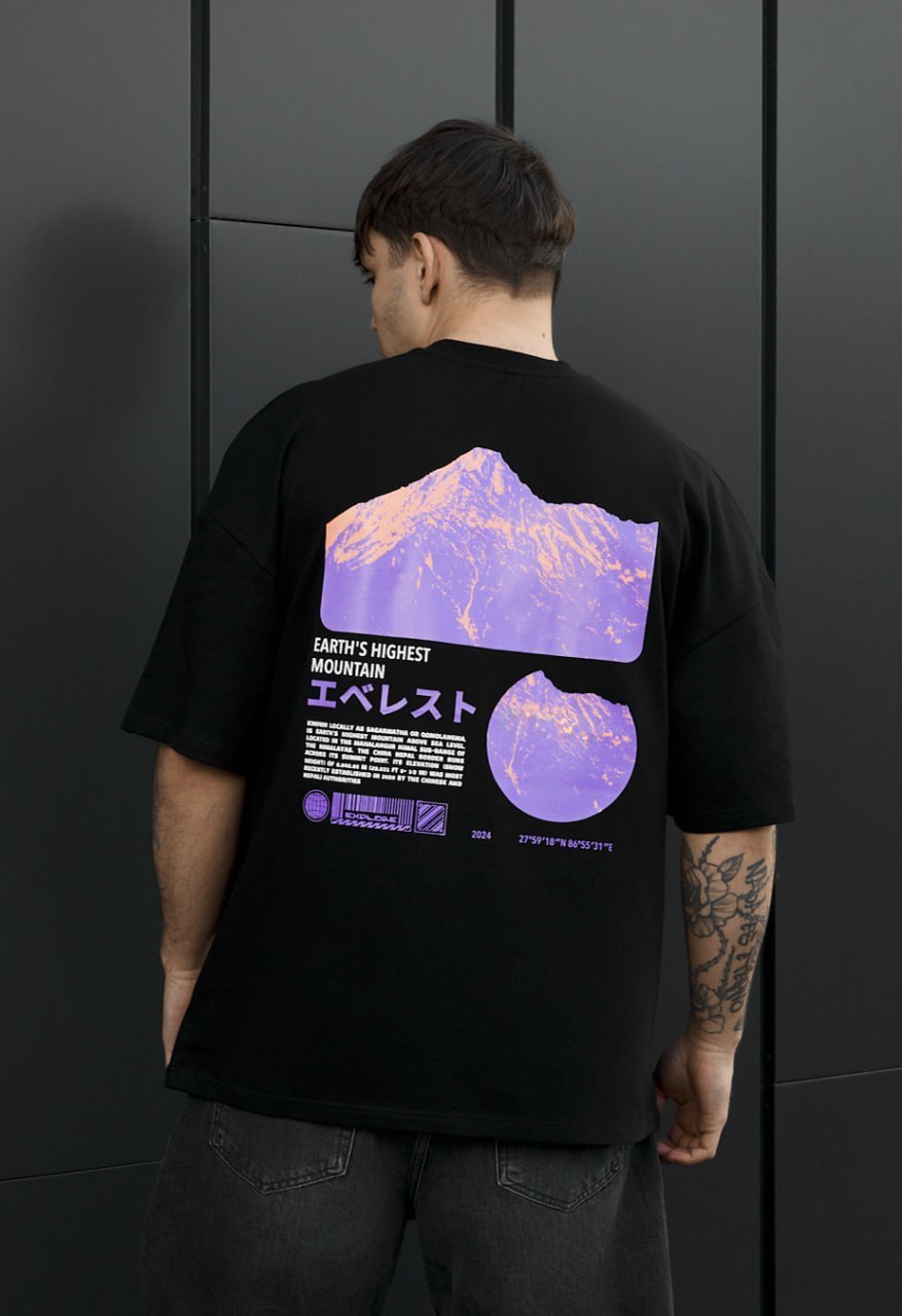 Koszulka Staff mountain oversize