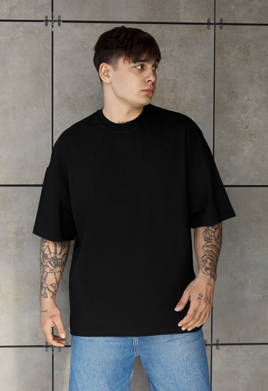 Koszulka Staff red flowers oversize