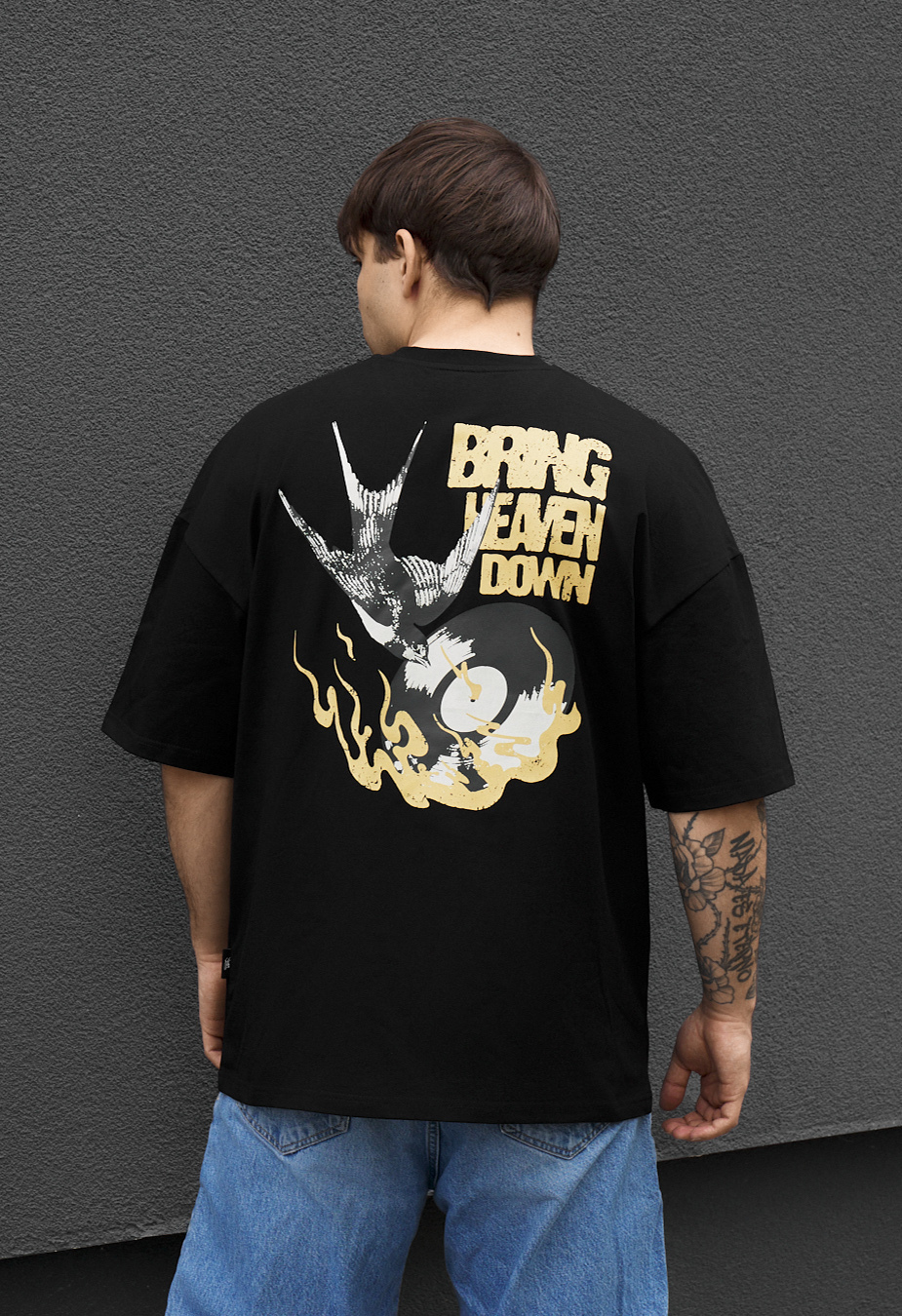 Koszulka Staff heaven oversize