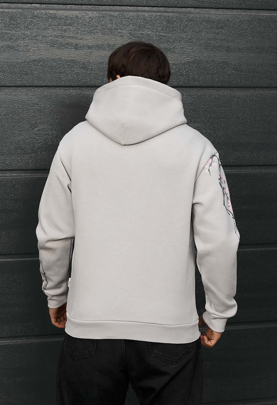 Bluza Staff logo & tree oversize fleece