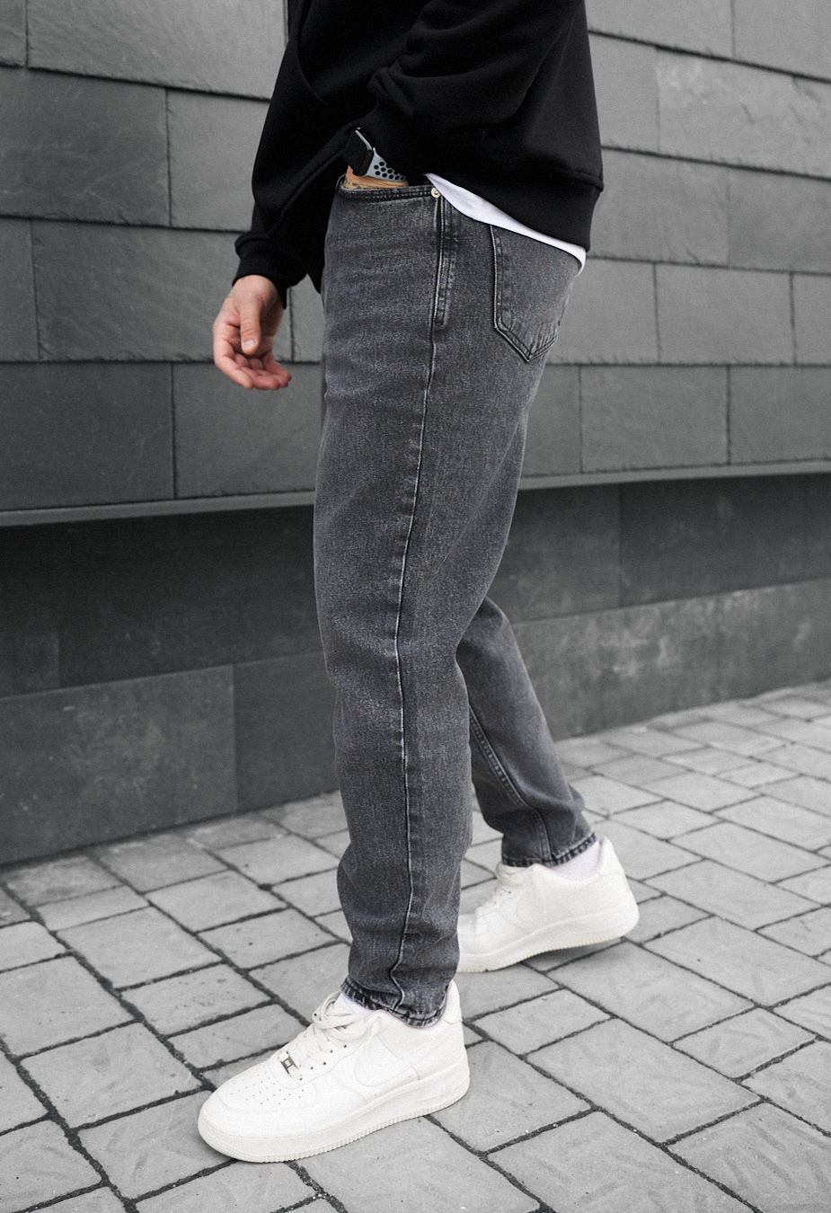 Dzinsy Staff 2638 gray regular