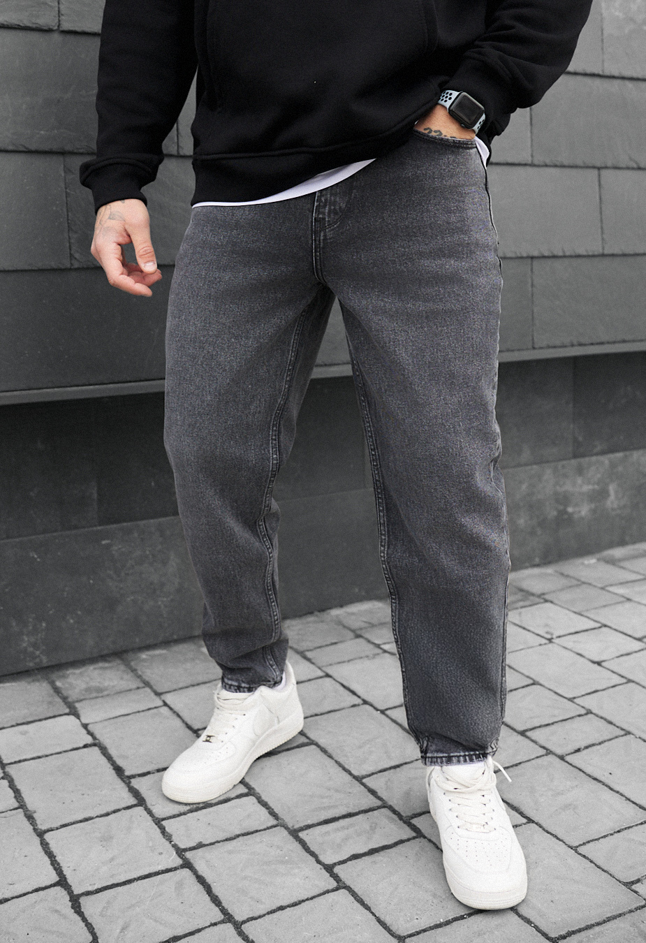 Dzinsy Staff 2638 gray regular