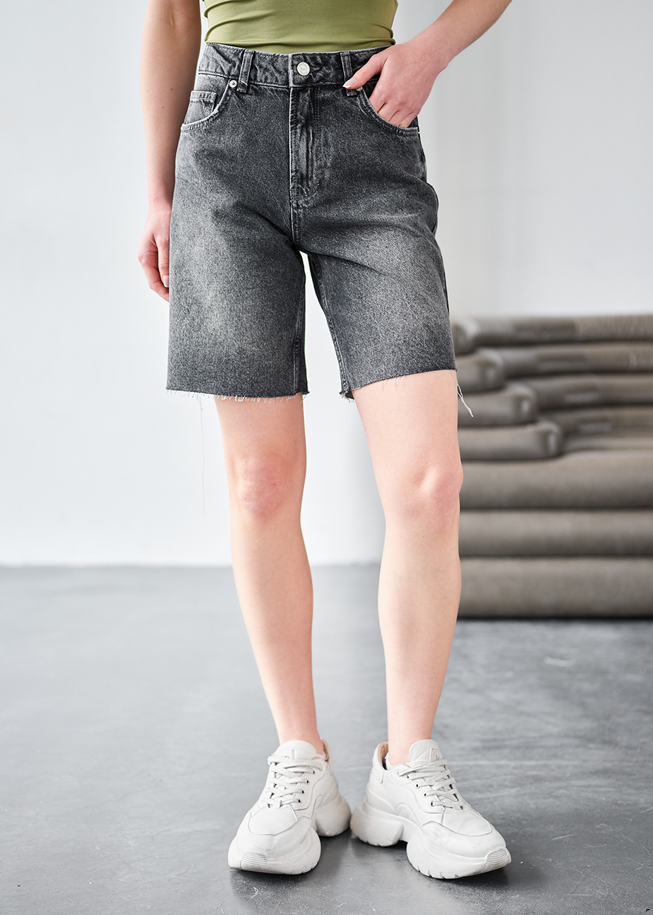 Spodenki dżinsowe Staff 14 dark gray