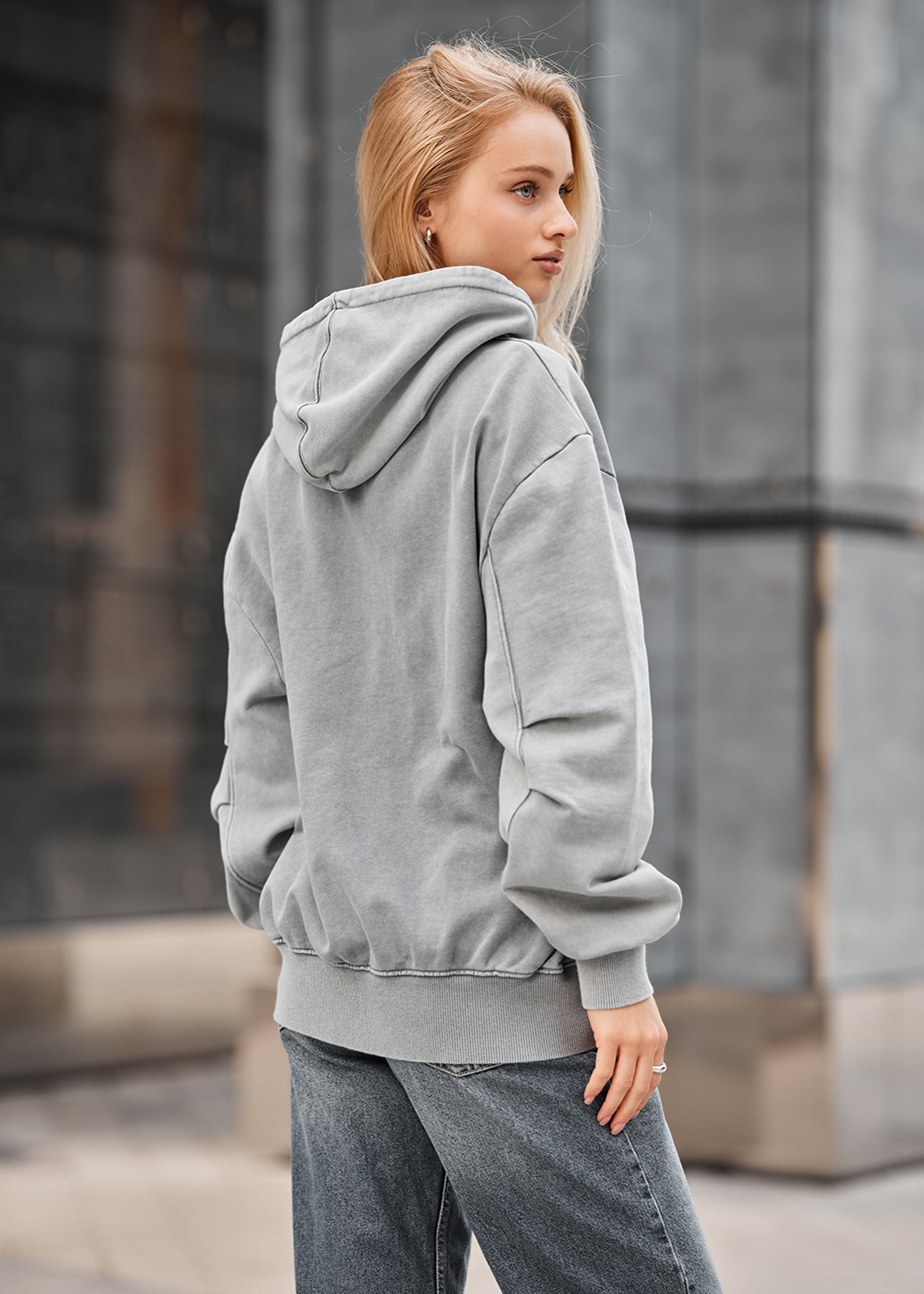 Bluza Staff de gray oversize
