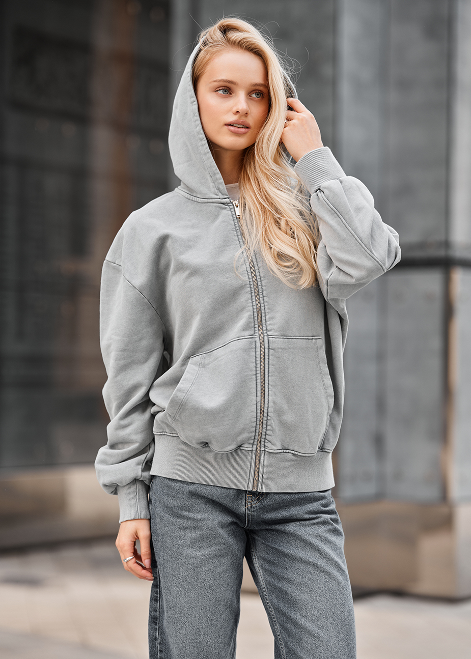 Bluza Staff de gray oversize