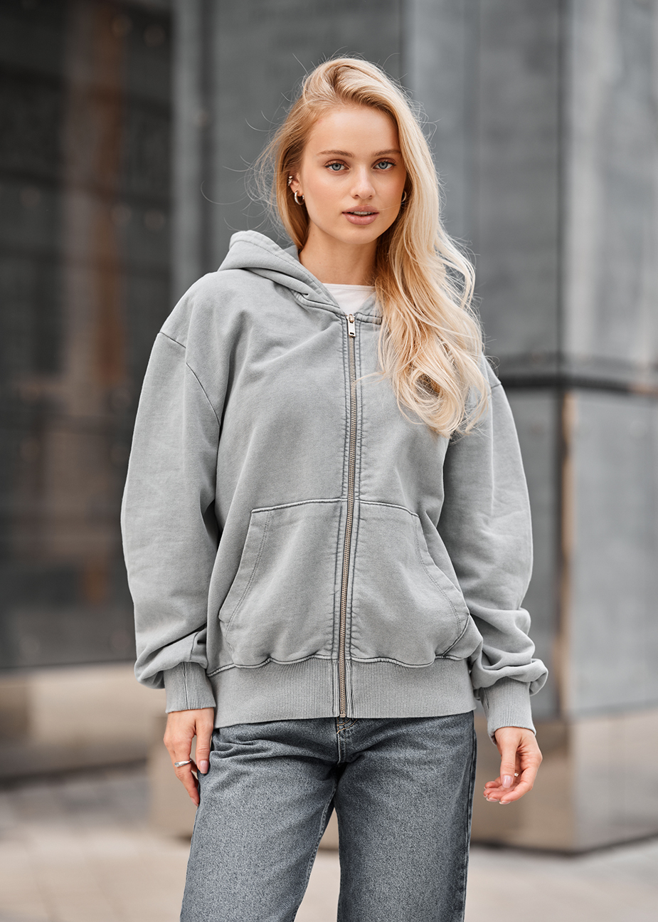 Bluza Staff de gray oversize