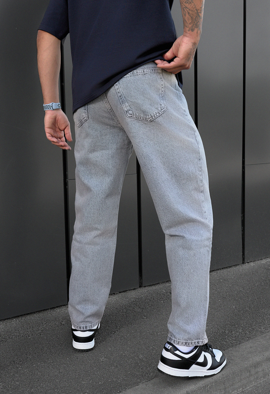 Dżinsy Staff 2206 blue gray baggy