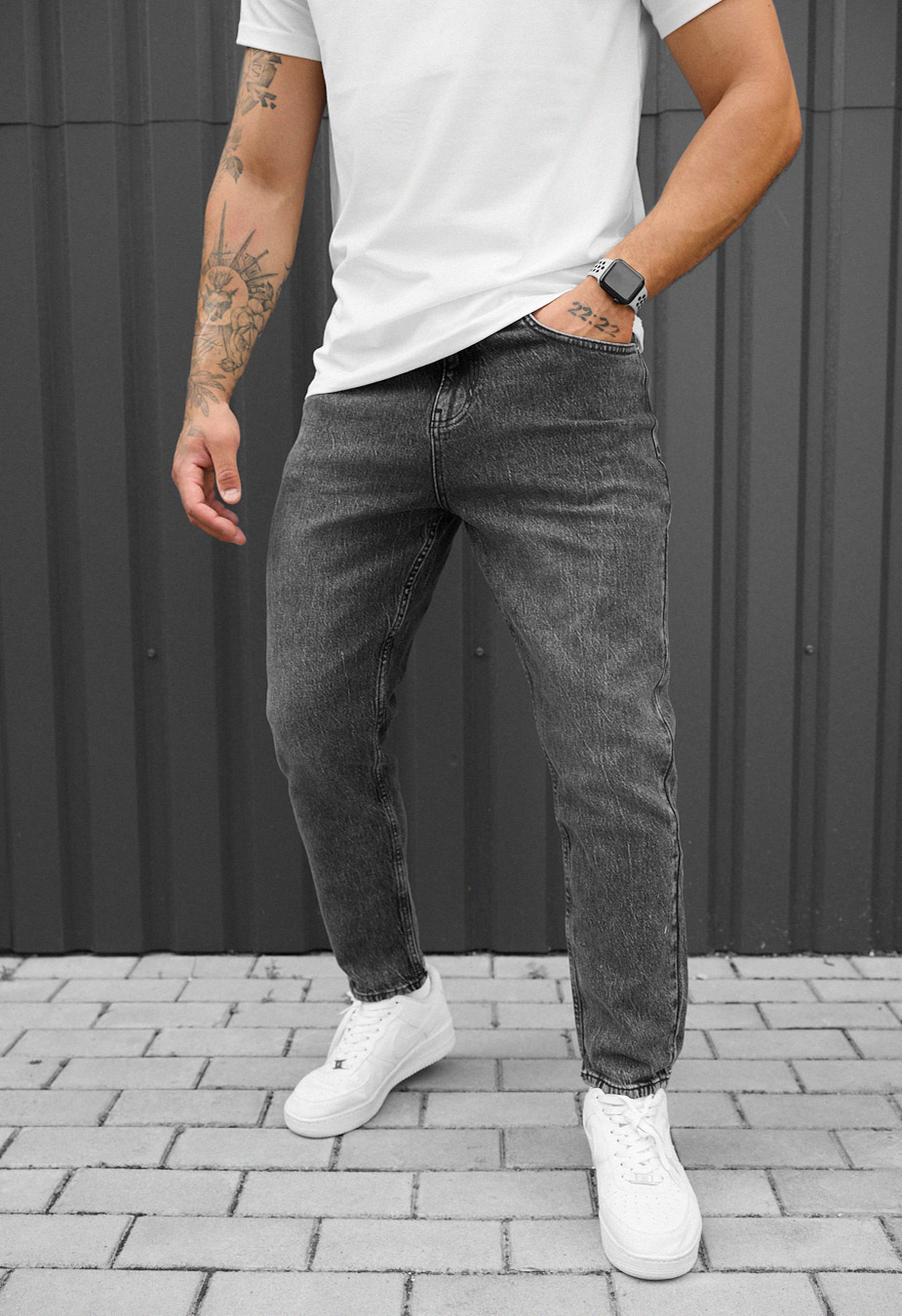 Dżinsy Staff 31 gray regular