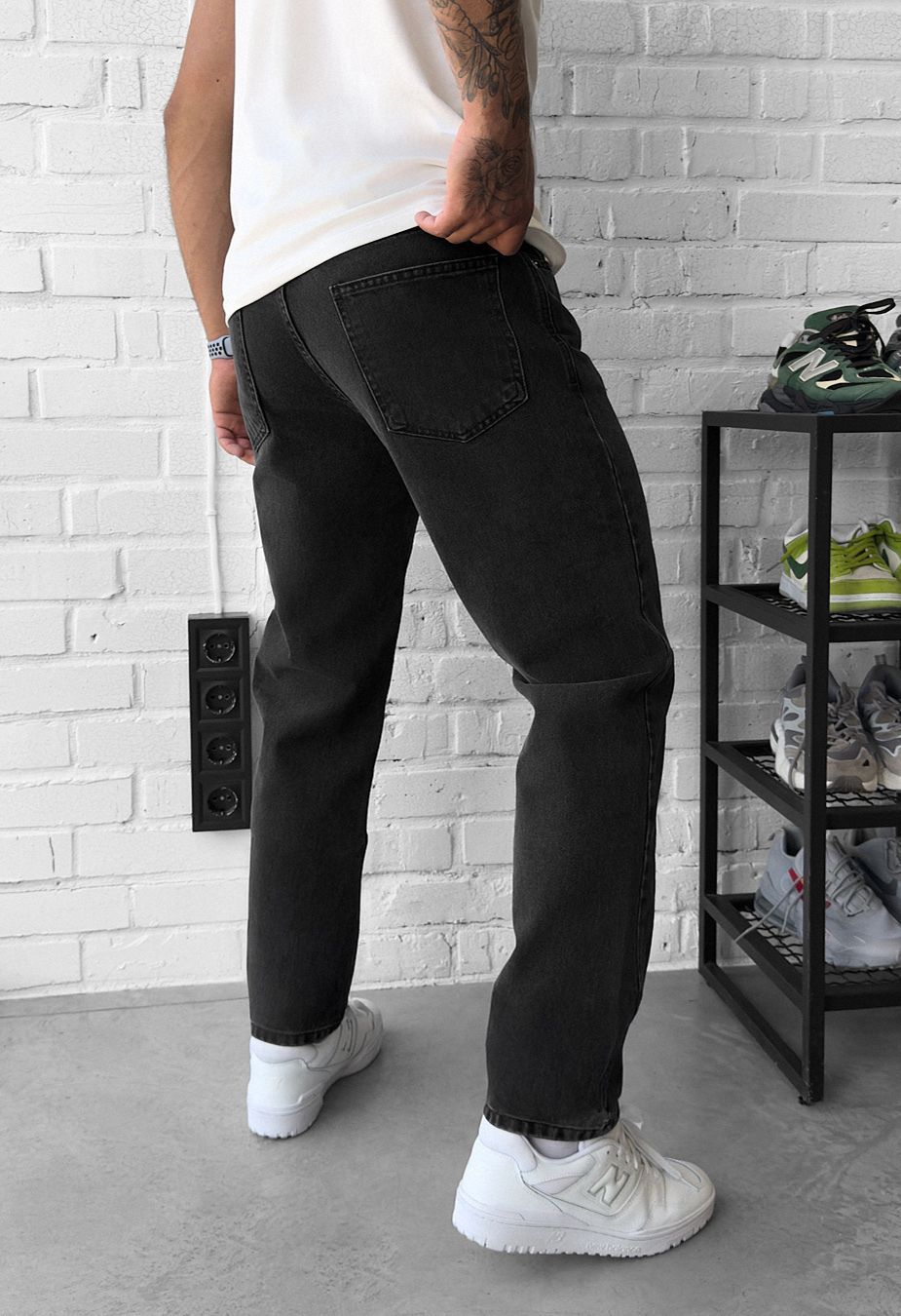 Dżinsy Staff 12 dark gray regular