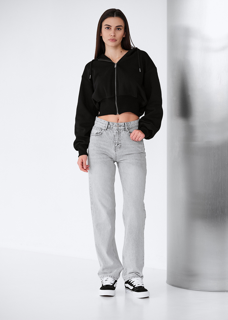 Dżinsy Staff 1 gray mom