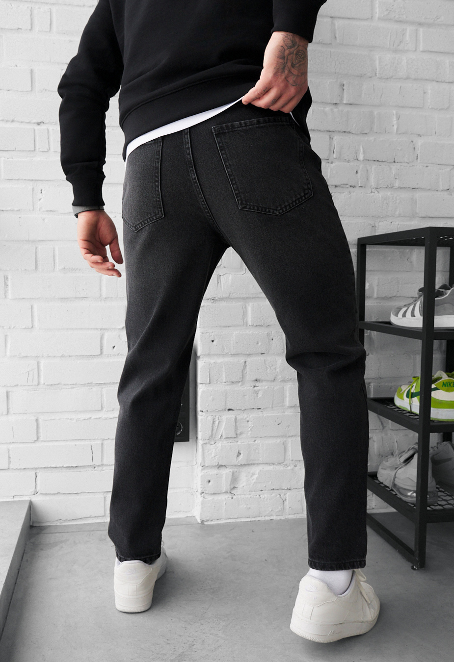 Dżinsy Staff 2 dark gray regular