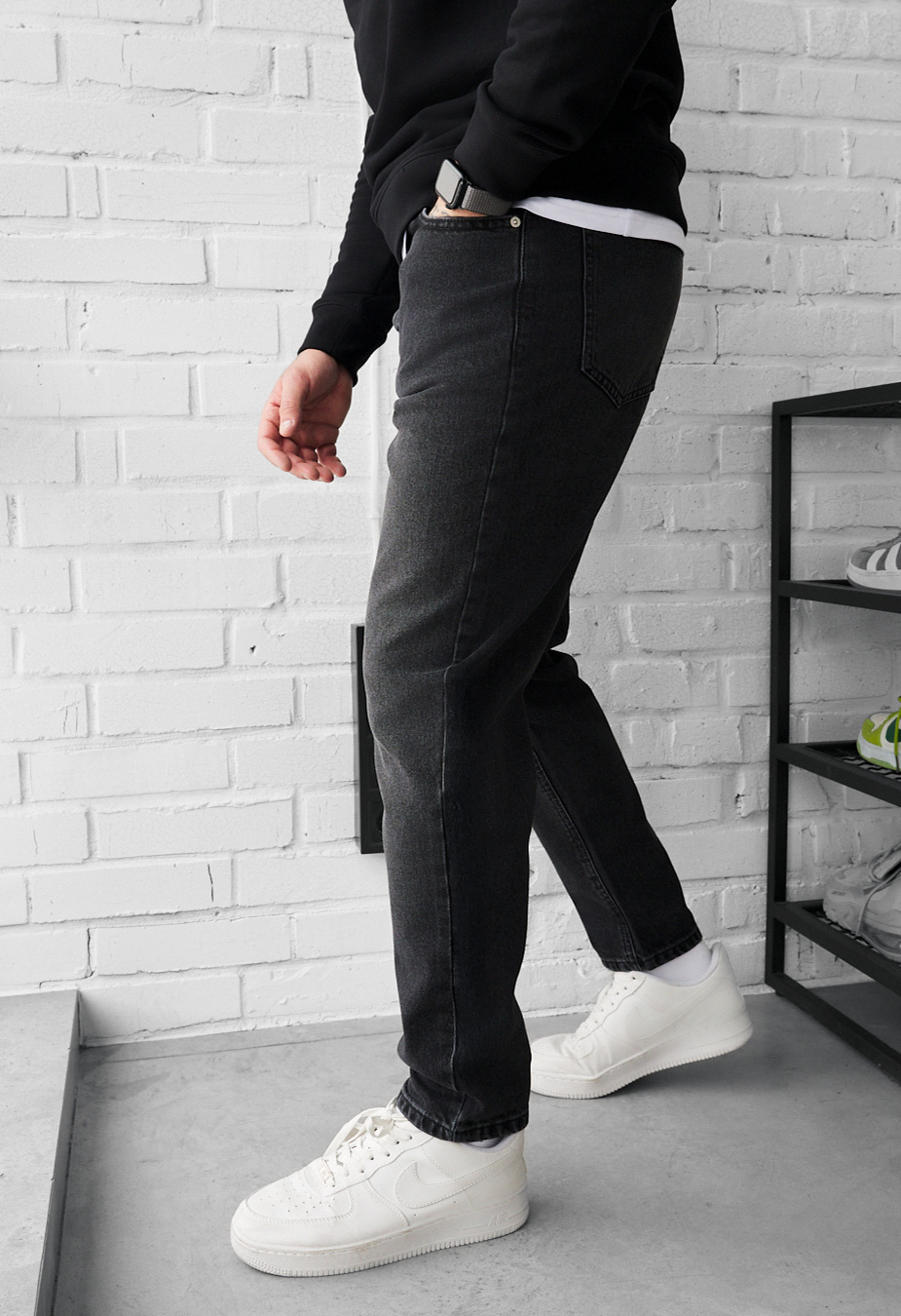 Dżinsy Staff 2 dark gray regular