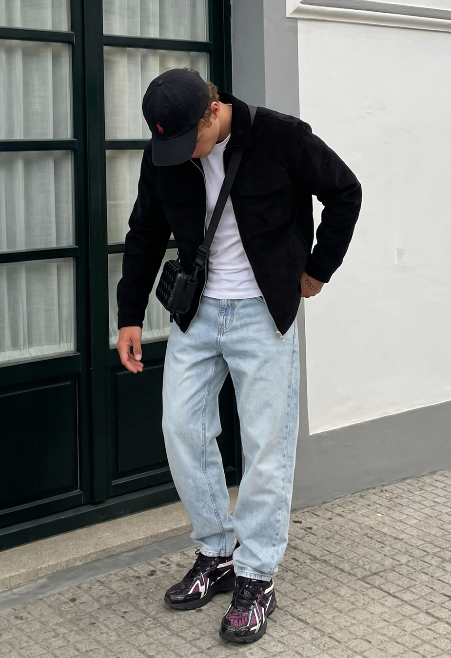 Dżinsy Staff 09 loose fit light blue