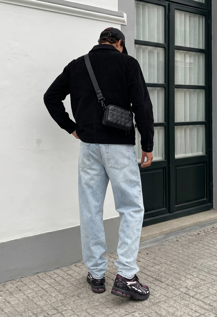Dżinsy Staff 09 loose fit light blue
