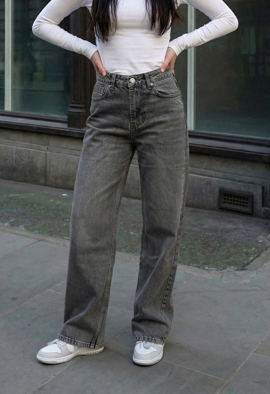 Dżinsy Staff 2511 gray wide leg