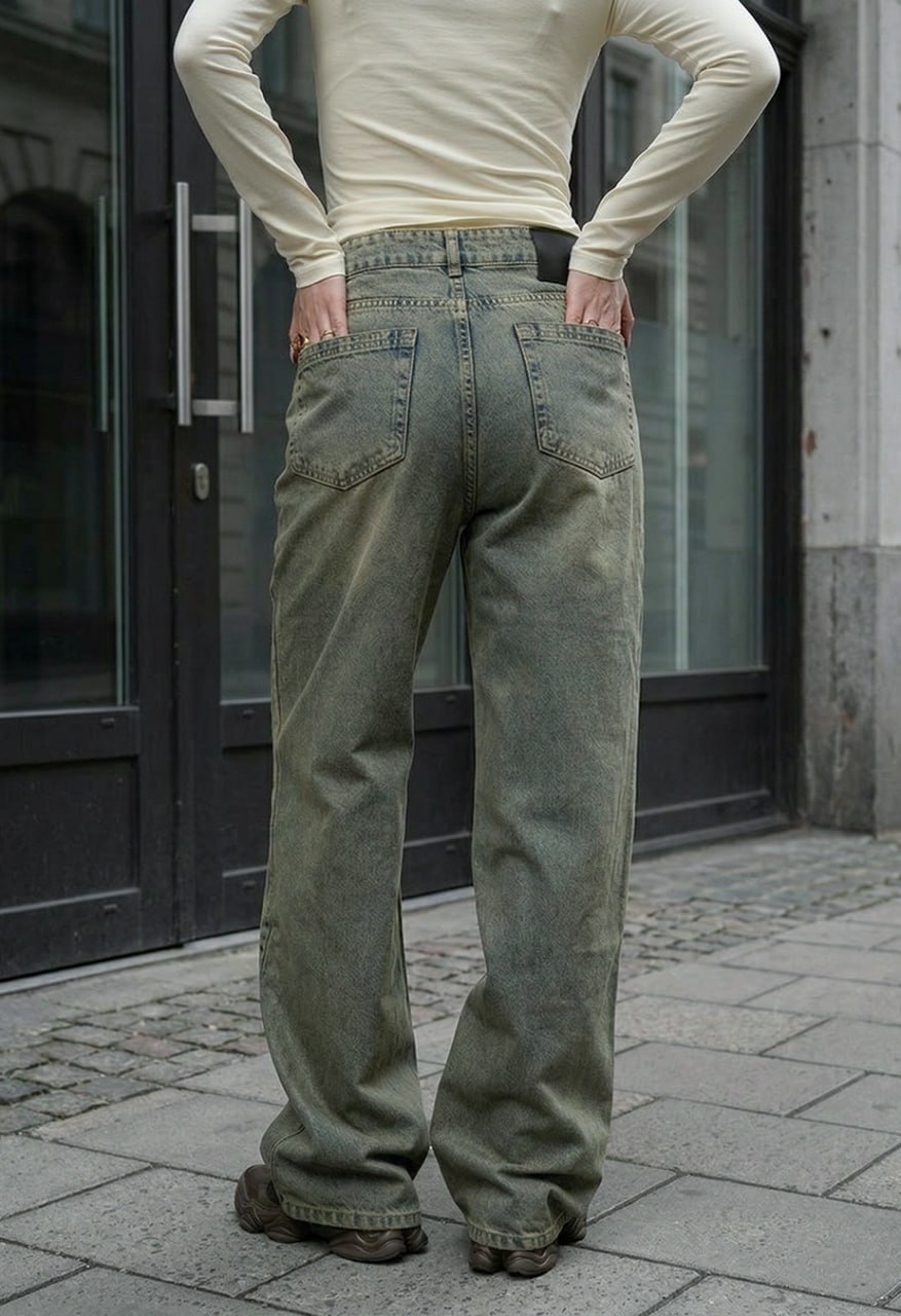 Dżinsy Staff 2511 dark blue wide leg