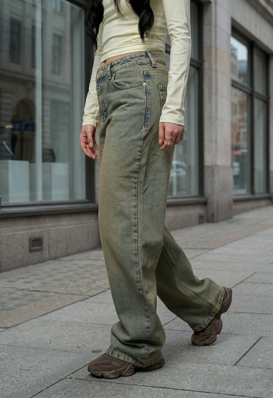 Dżinsy Staff 2511 dark blue wide leg