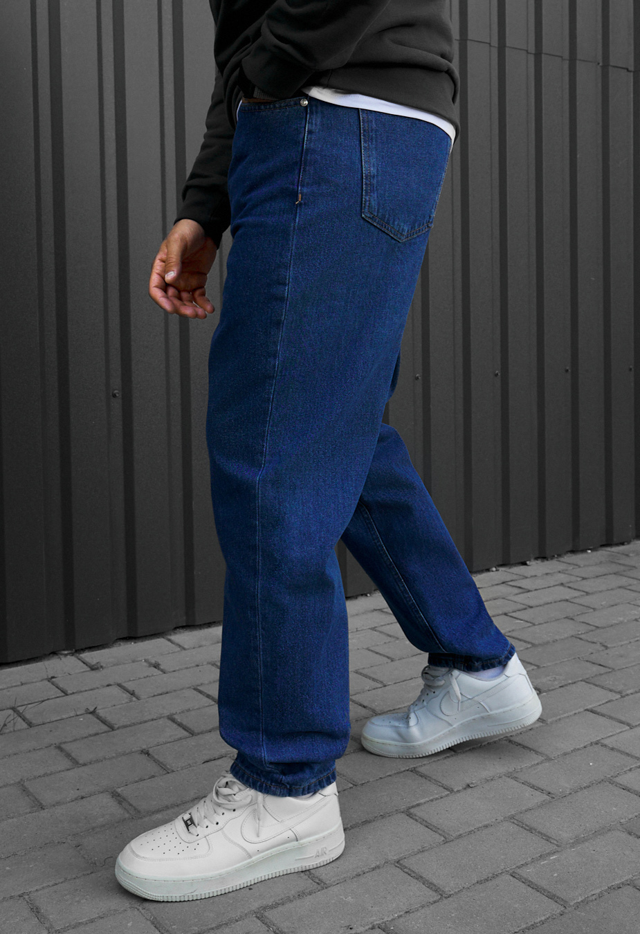 Dżinsy Staff  blue regular mom