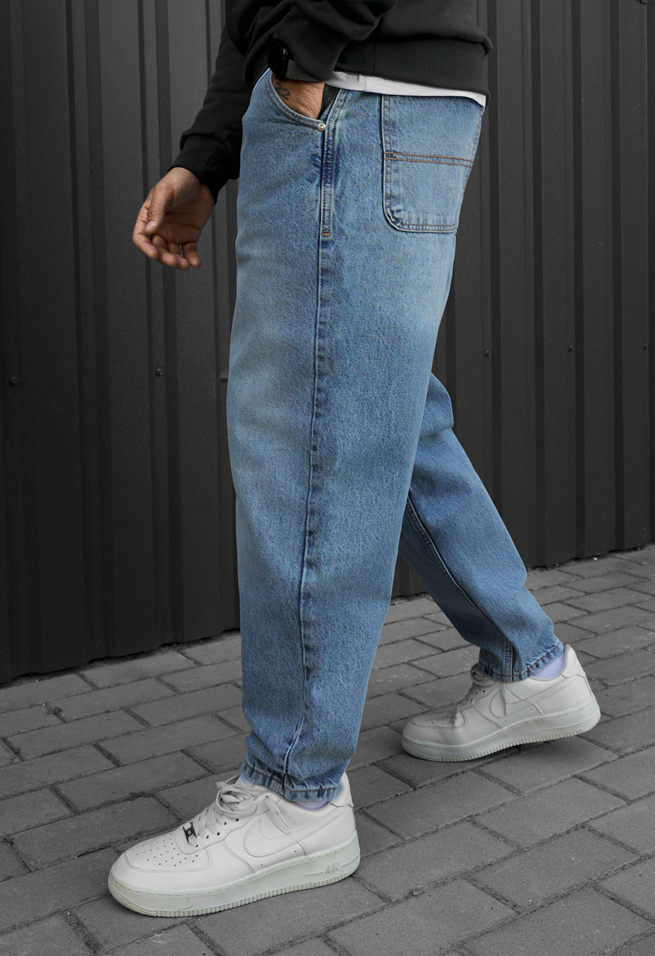 Dżinsy Staff light blue boyfriend