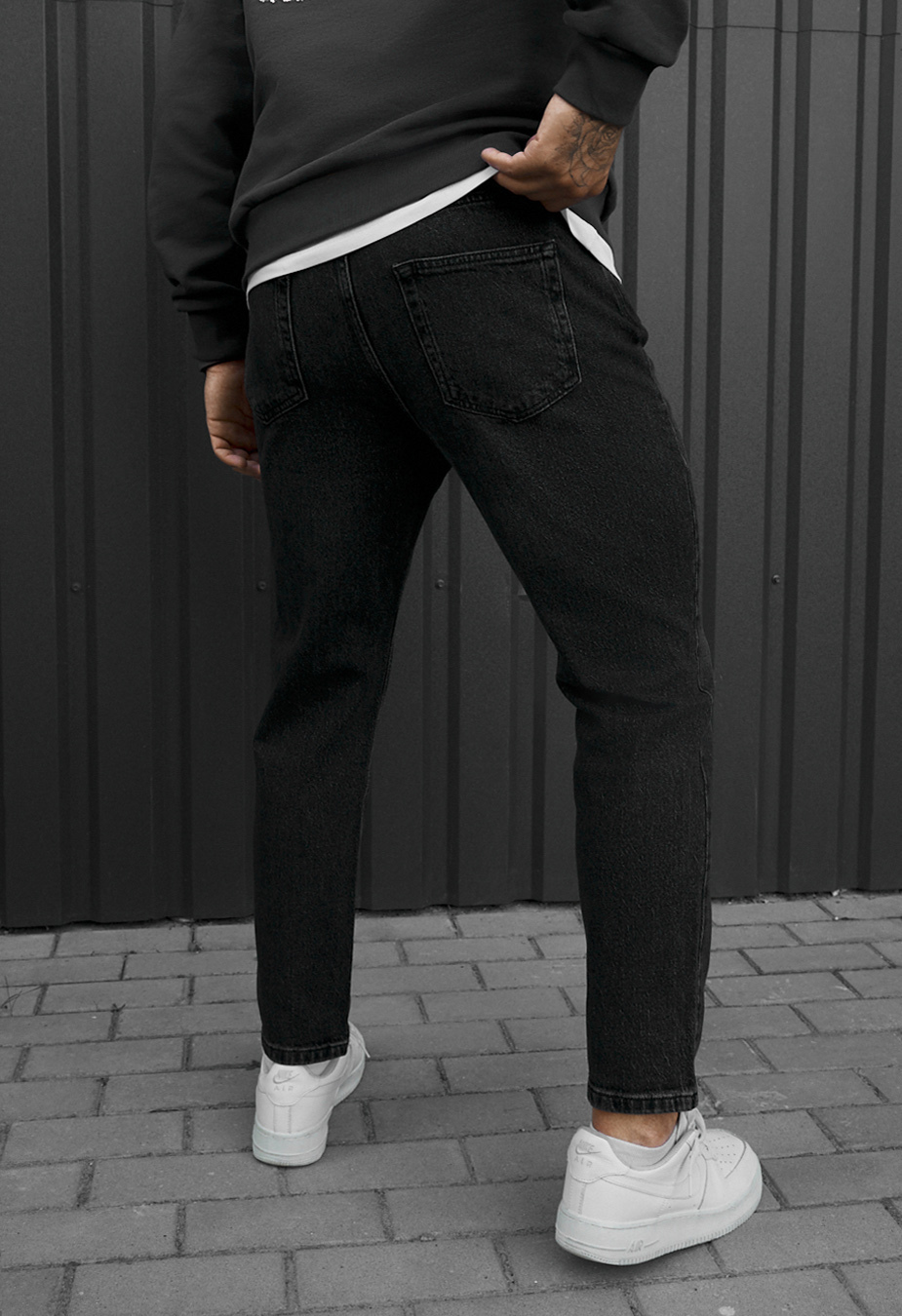 Dżinsy Staff 31 black regular