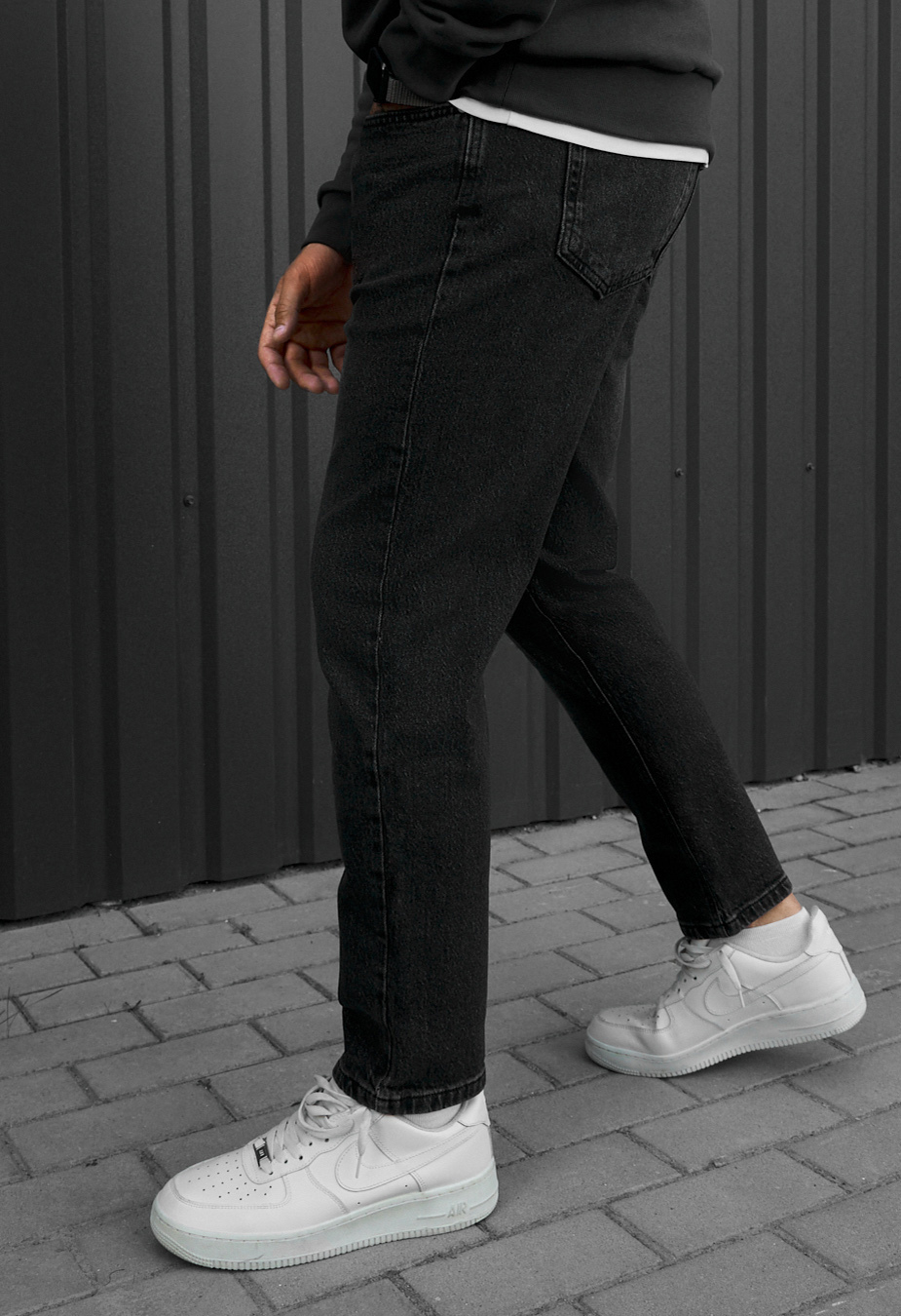 Dżinsy Staff 31 black regular