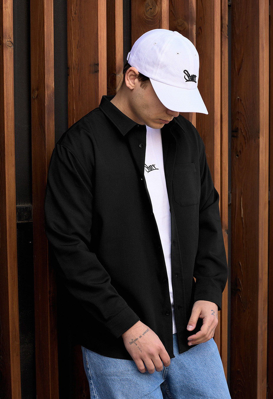 Koszula Staff co black oversize