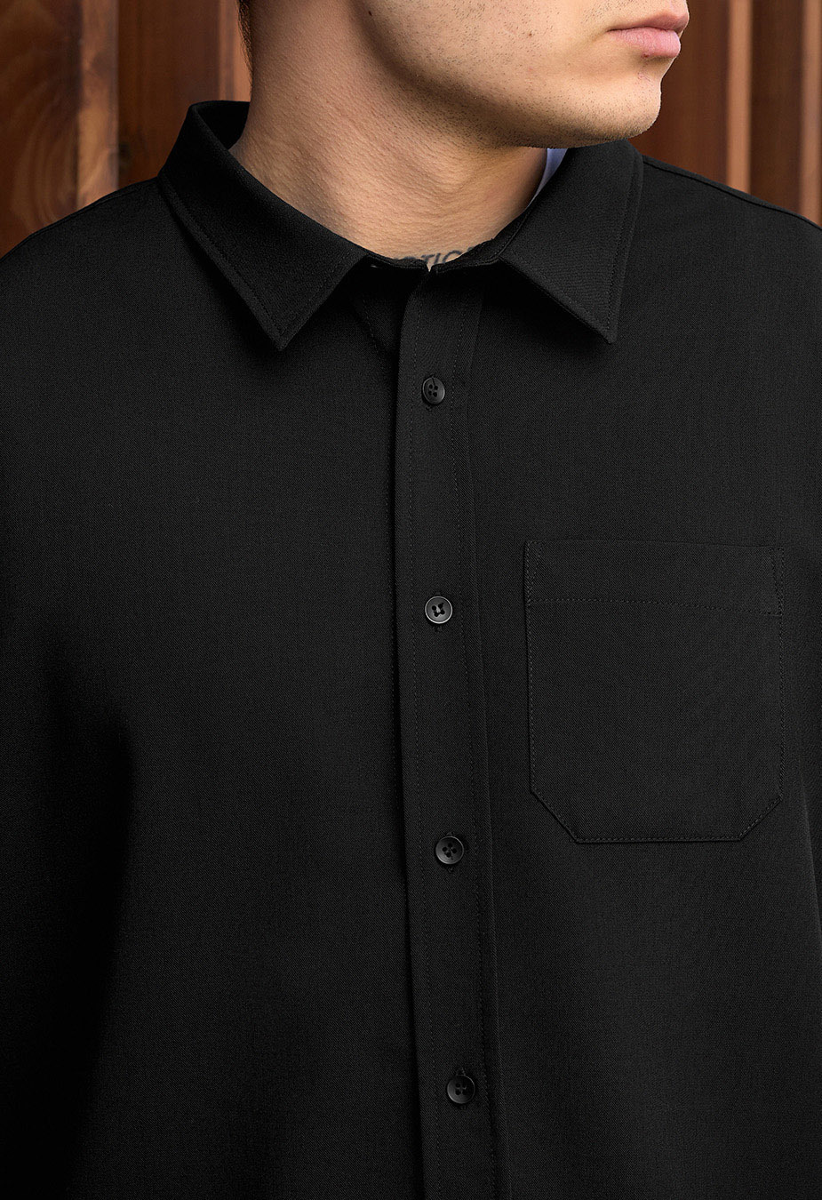 Koszula Staff co black oversize