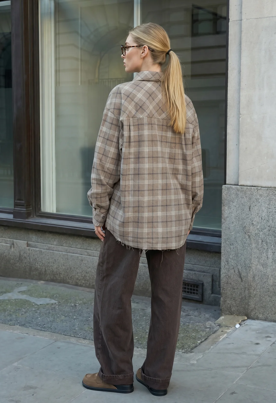 Koszula Staff ri brown oversize