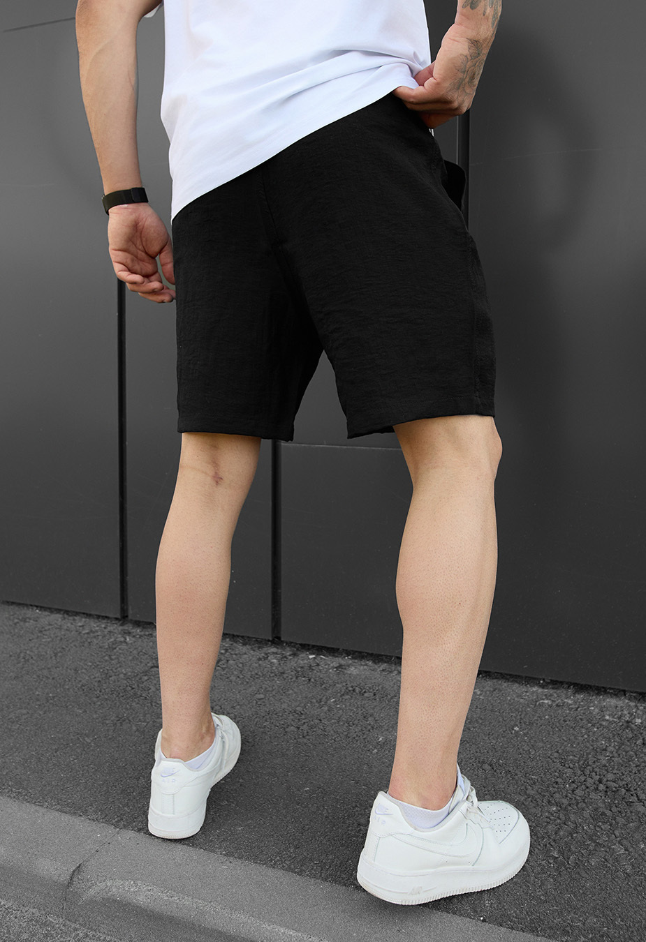 Spodenki chinos Staff di black