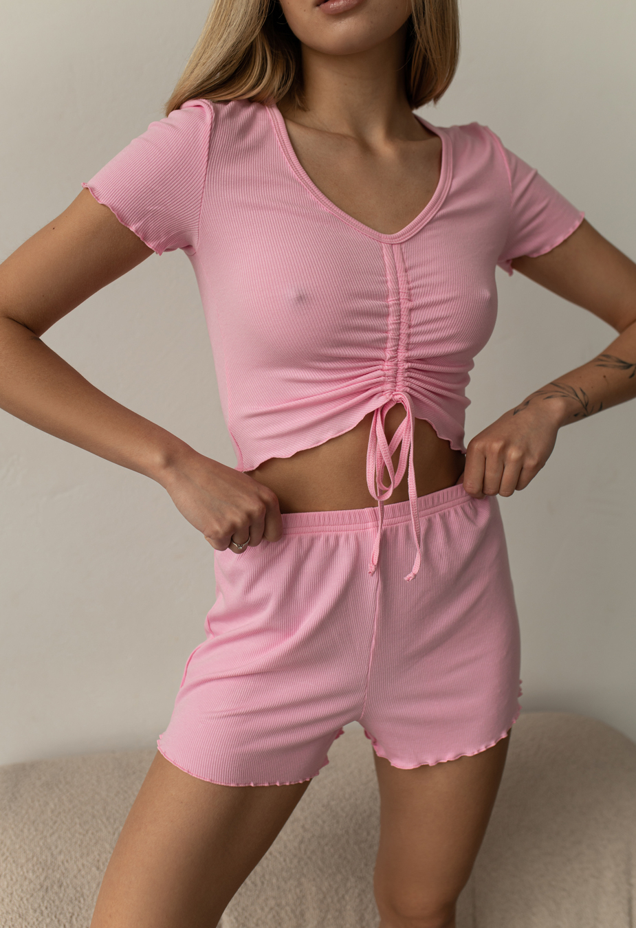 Piżama damska Staff ge pink