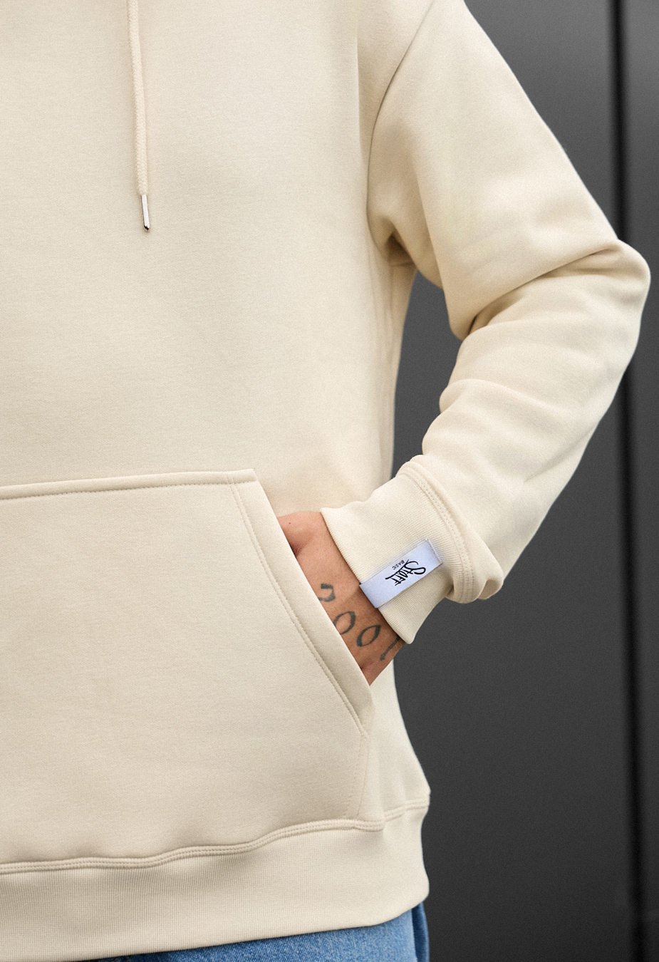 Bluza Staff milk basic fleece