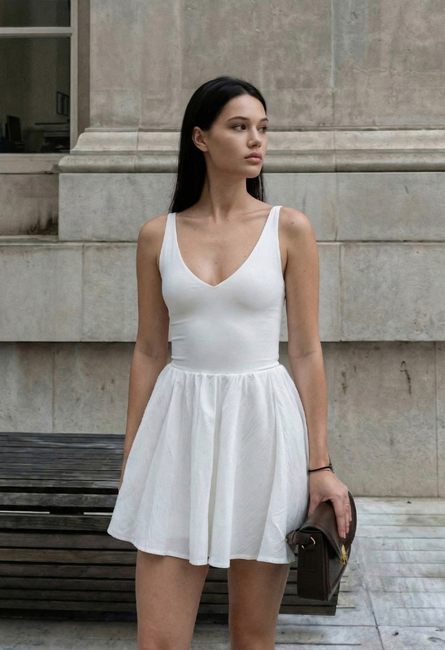 Spódnica Staff ksi white