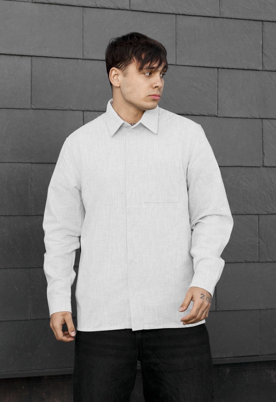 Koszula Staff light gray