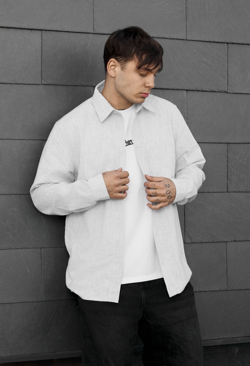 Koszula Staff light gray